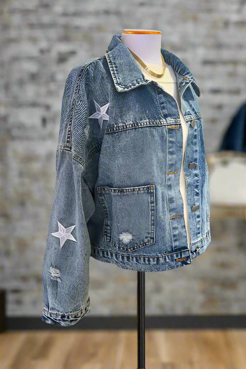 Stella *Medium Wash* Denim Jacket