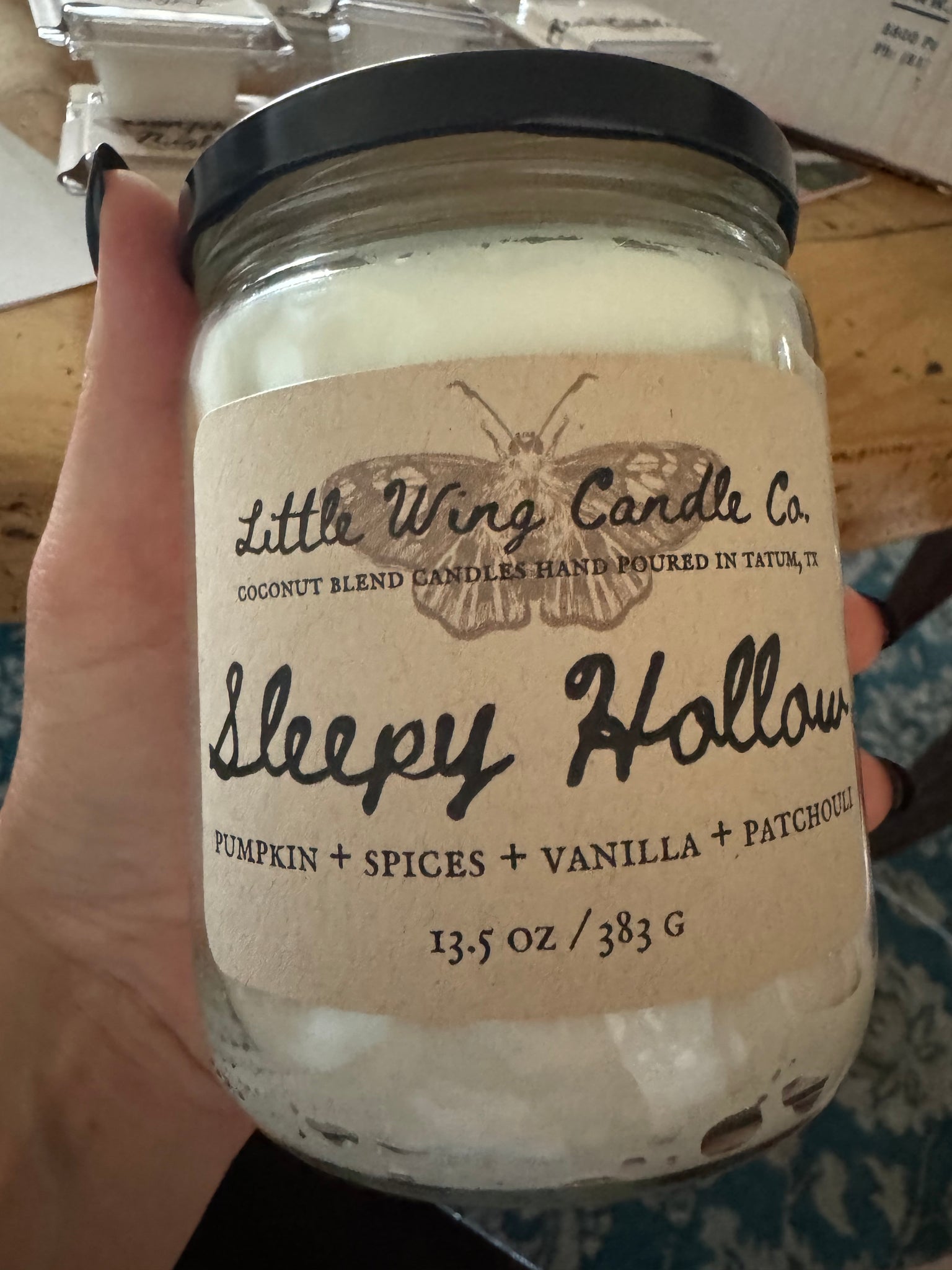 Little Wing Glass Jar Candles