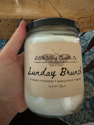 Little Wing Glass Jar Candles